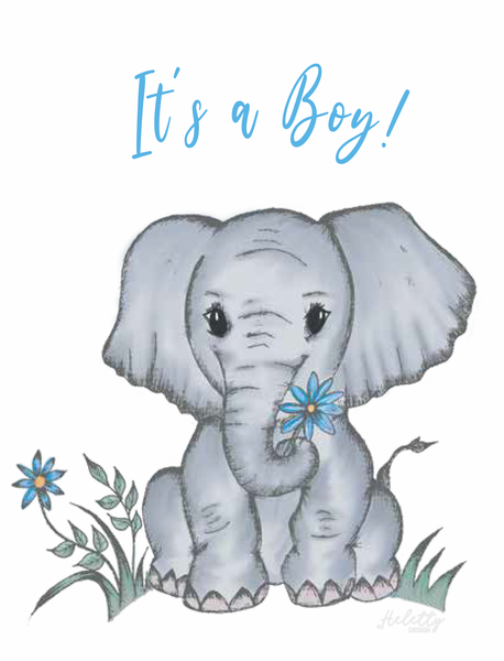 It's a Boy Card