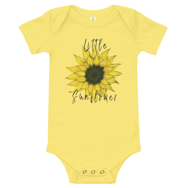 Little sunflower Baby Romper