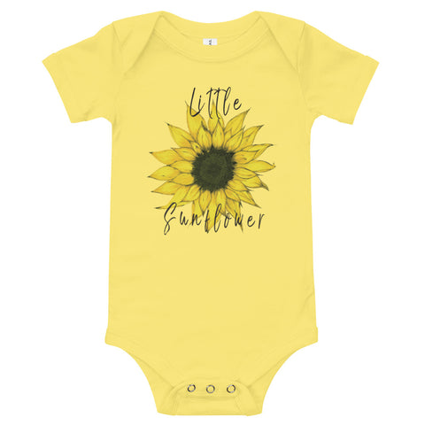 Little sunflower Baby Romper